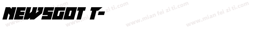 Newsgot T字体转换